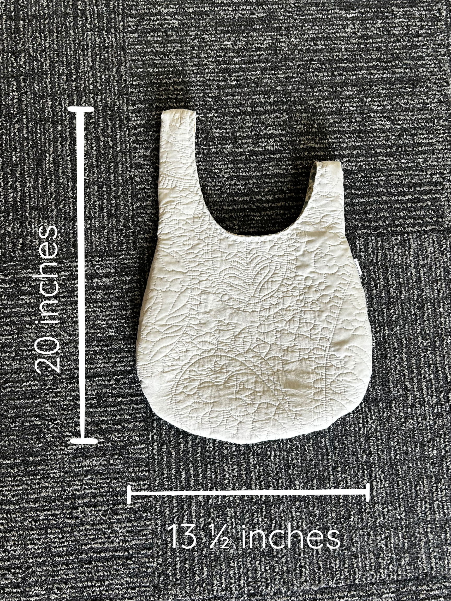 Quilted Knot Bag - Hand